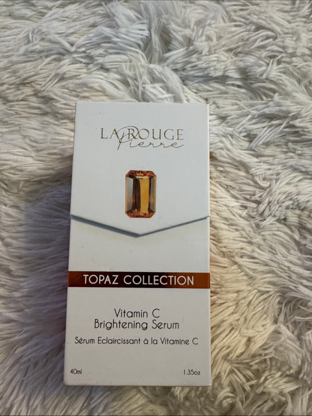 La Rouge Pierre Topaz Collection Vitamin C Brightening Serum - White & Brown